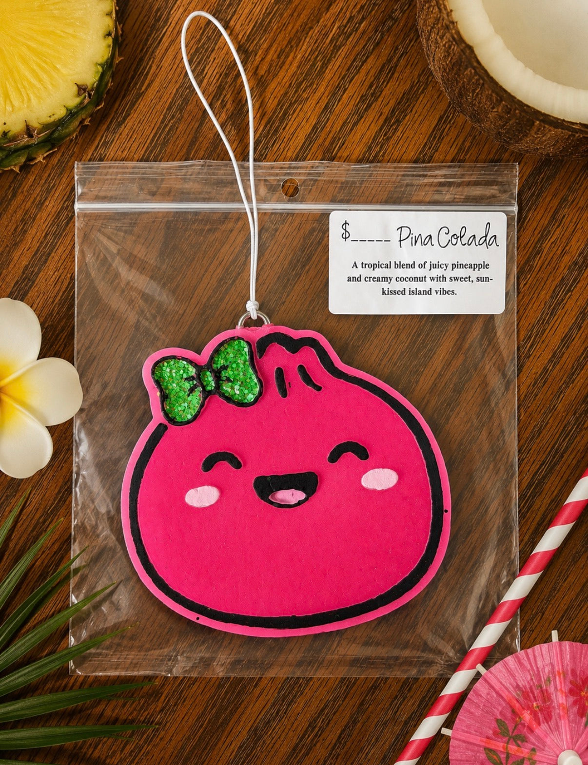 Hot Pink Dumpling - Pina Colada