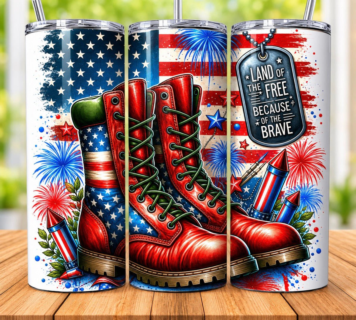 Boots & Dog Tag - Kaits Kreations