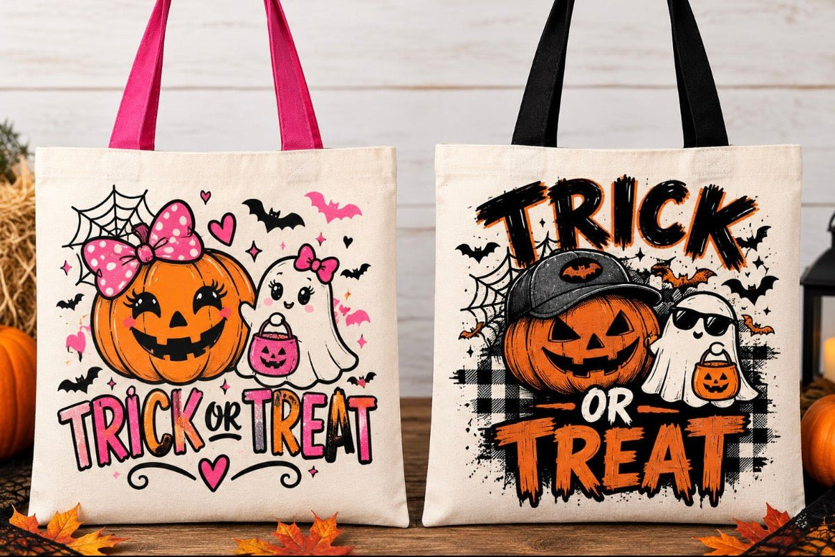 Trick or treat Tote Bags 3! - Kaits Kreations
