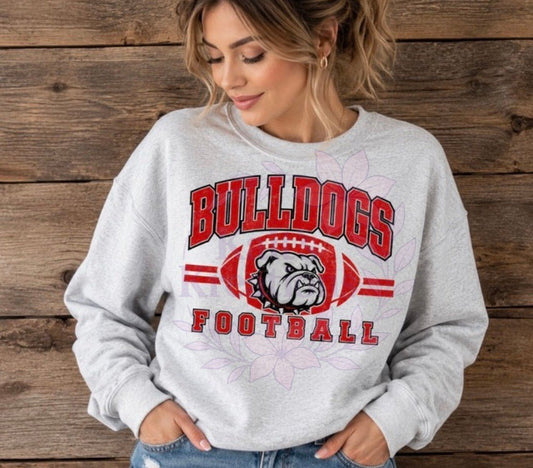 Bulldogs Football - Kaits Kreations