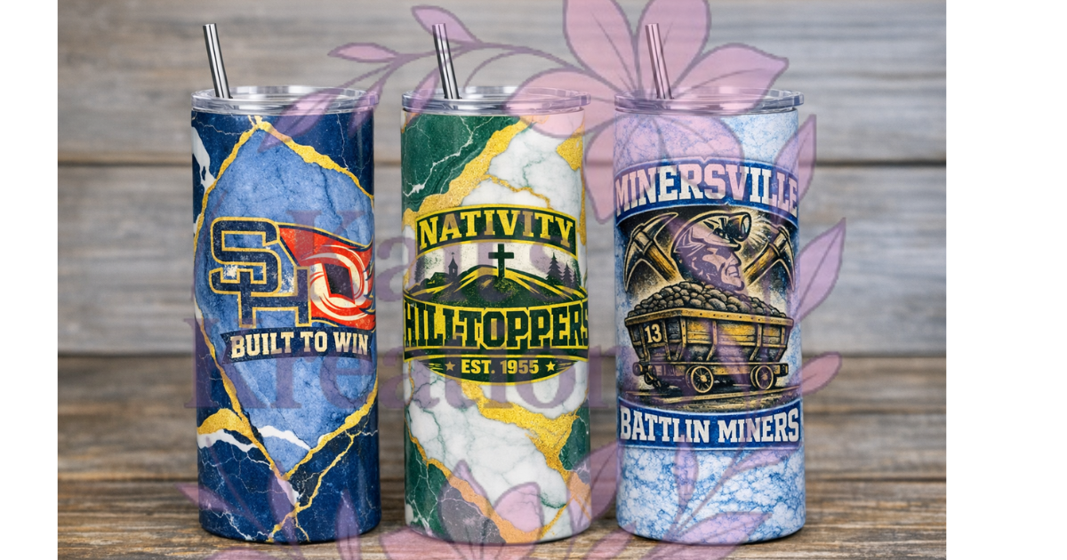 School Spirit Tumbler ** EXCLUSIVE ** - Kaits Kreations