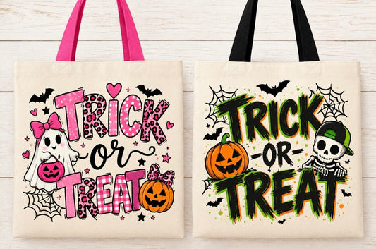 Trick or treat Tote Bags 2! - Kaits Kreations