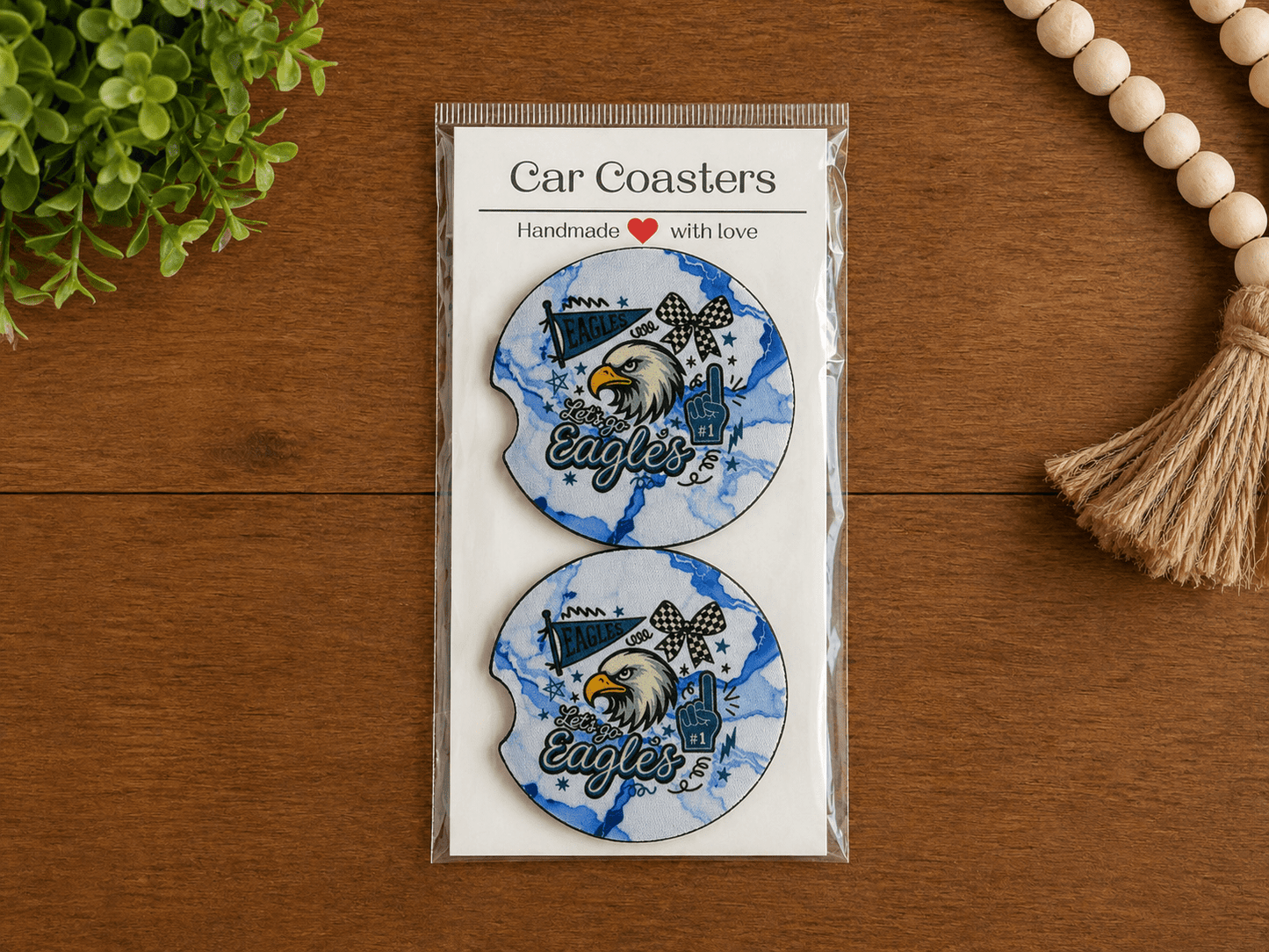 Blue & White Eagles - Kaits Kreations