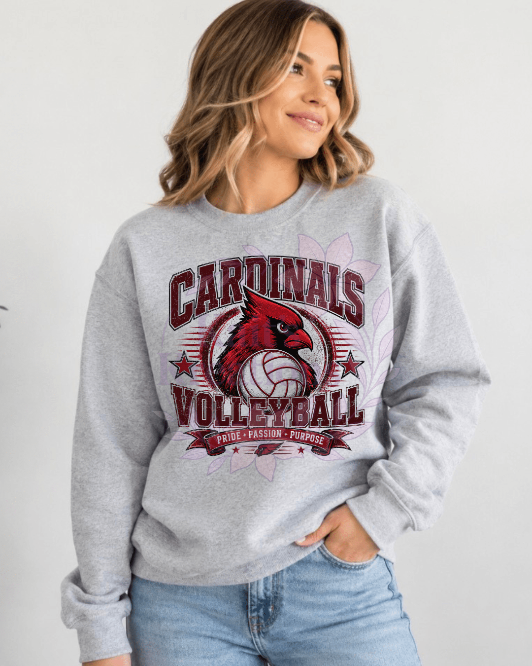 Cardinals Volleyball - Kaits Kreations