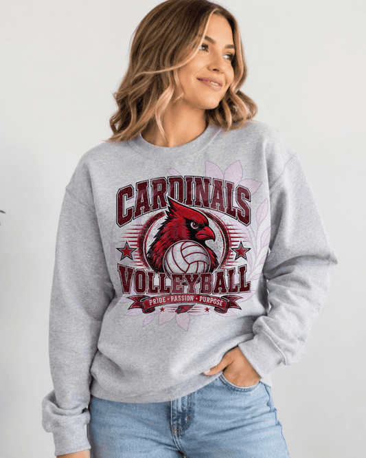 Cardinals Volleyball - Kaits Kreations