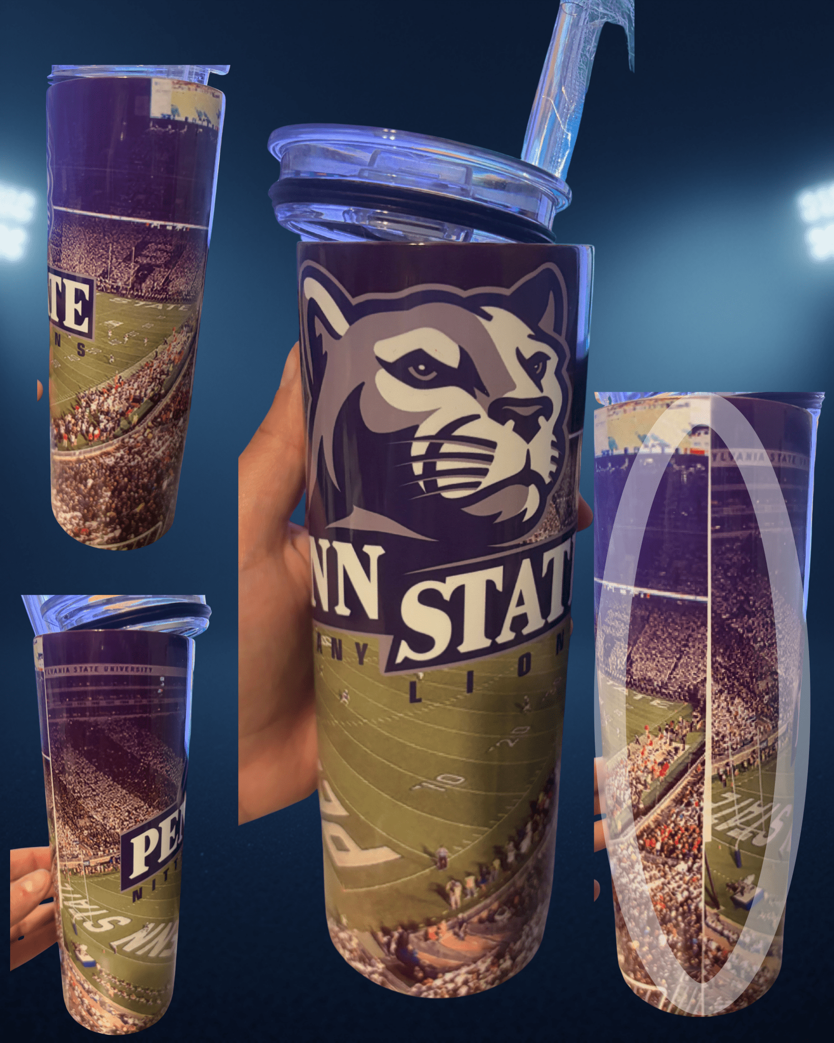PSU Tumbler - Kaits Kreations